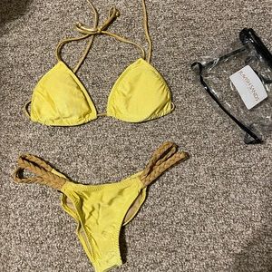 Yellow ravish sands swimsuit